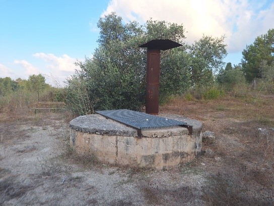 צילום הבאר הרומית